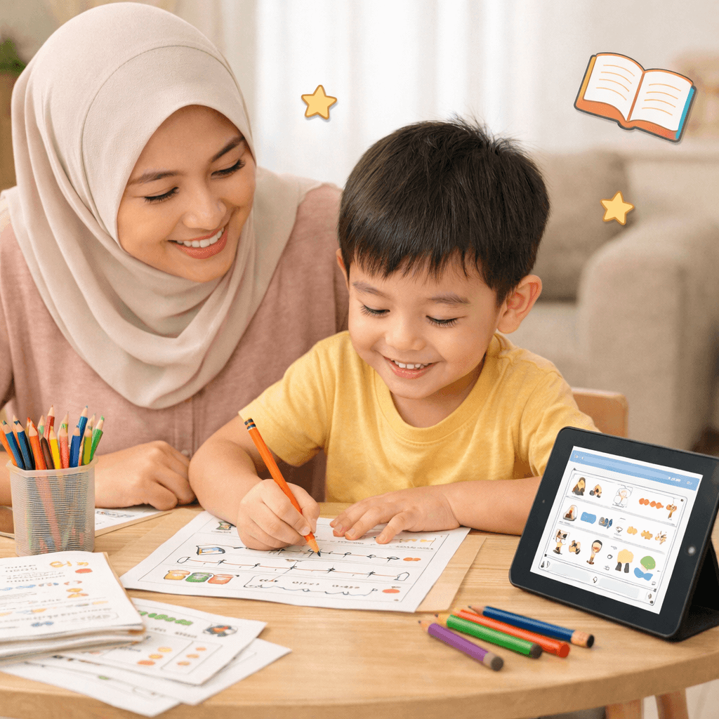 Pakej Edukids – KitPendidikan.com Mom son edit