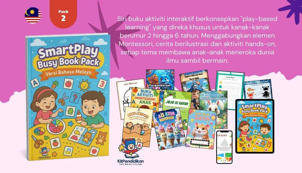 Busy Book Pack 2 (BM) Busy Book Pack 2 (BM) – KitPendidikan.com