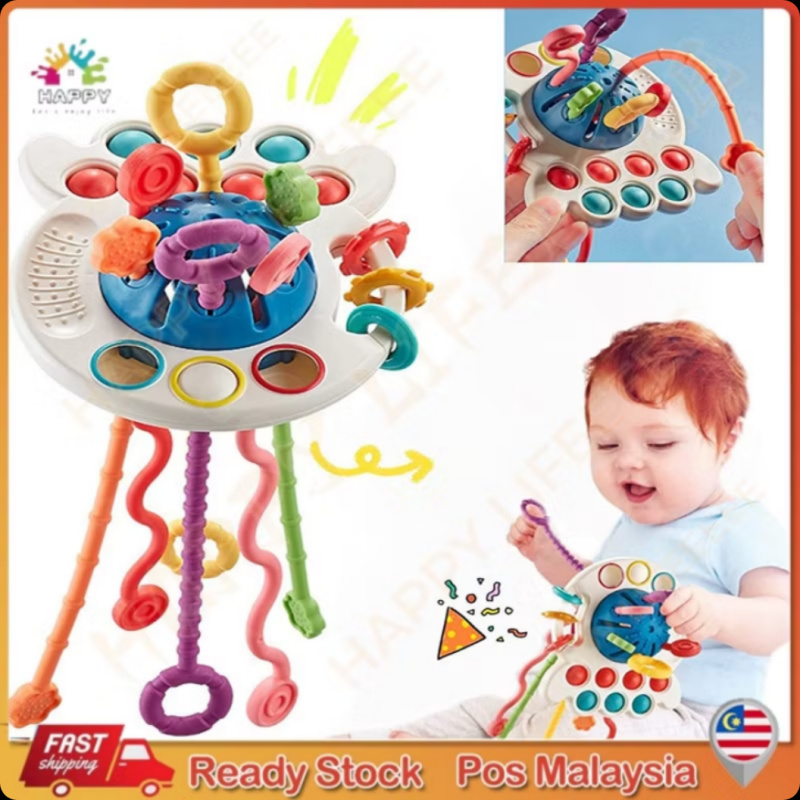 Baby Finger Busy Pull String Sensory Toys Baby Finger Busy Pull String Sensory Toys